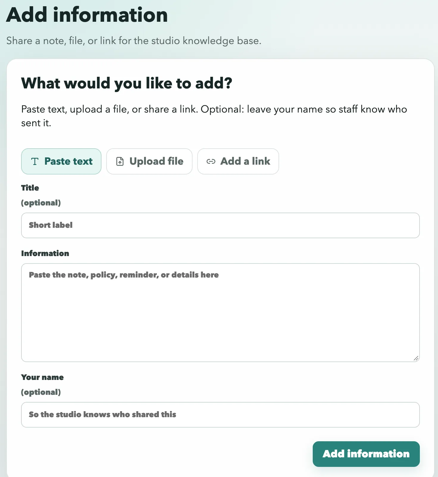 AI business answers screen 2